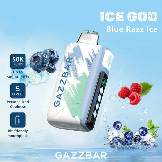 GAZZBAR ICE GOD|ガズバー アイスゴッド|ELFBAR ICE KING代替