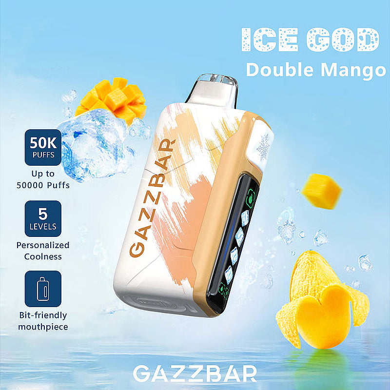 GAZZBAR ICE GOD｜ガズバー アイスゴッド｜ELFBAR ICE KING代替