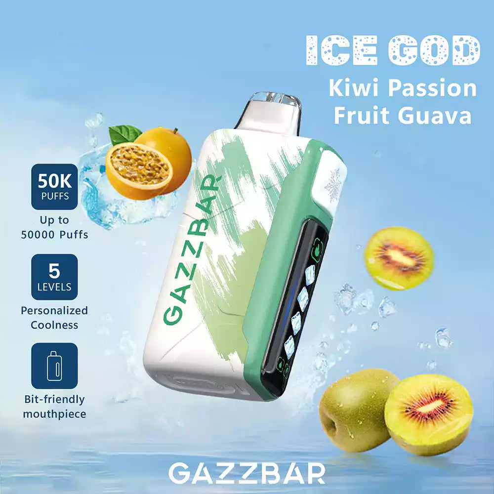 GAZZBAR ICE GOD｜ガズバー アイスゴッド｜ELFBAR ICE KING代替